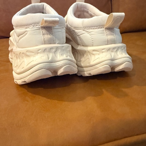 Hoka One One Ora Primo Womens Sz 8 Vanilla Slip On Insulated Shoes 1141570 - Picture 5 of 6